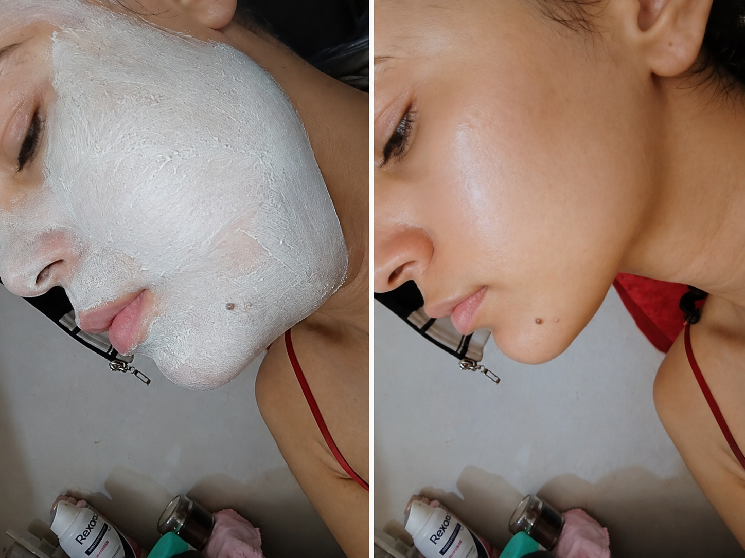 Cliente usando a Febella e resultado